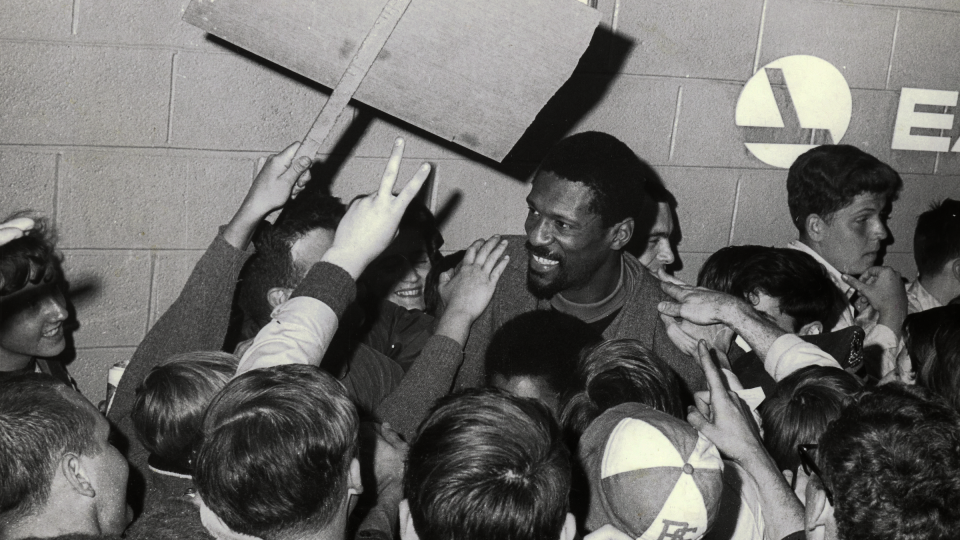 Bill Russell in 'Bill Russell: Legend'<span class="copyright">Courtesy of Netflix</span>