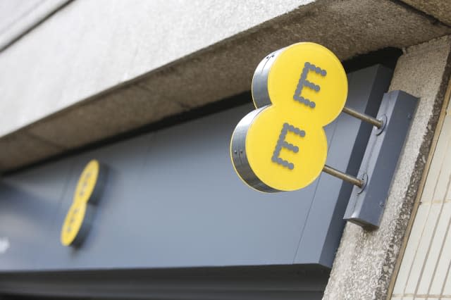 O2 And EE Mobile Phone Stores As BT Group Plc Mulls Takeover