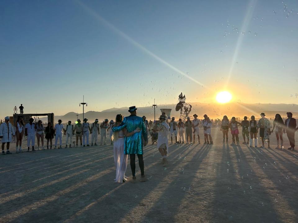 Wedding at Burning Man