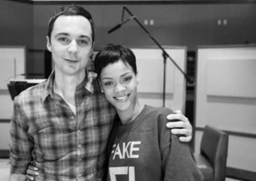 Rihanna and Jim Parsons