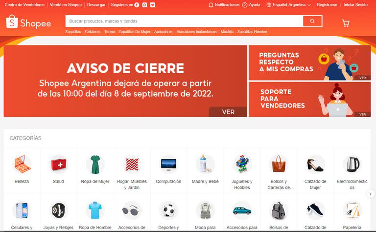 La plataforma china de e-commerce que dejará de operar en Argentina