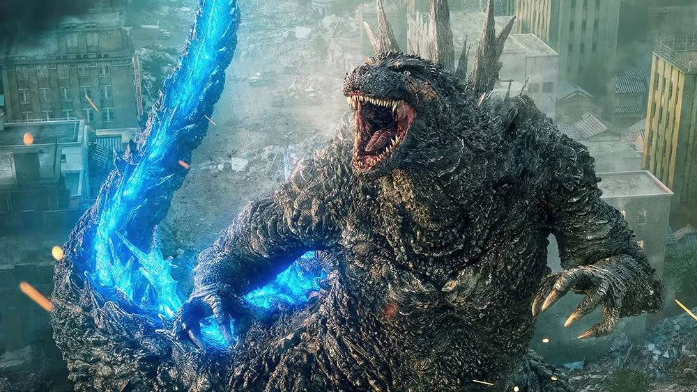  An image of Godzilla from Godzilla Minus One. 