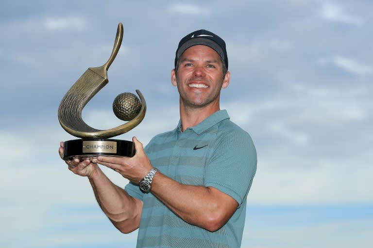 Casey beat Tiger Woods into second place to win the Valspar Championship