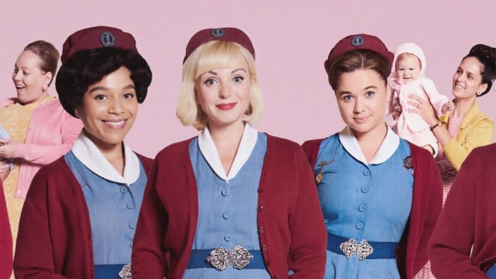 The cast of Call the Midwife season 13.