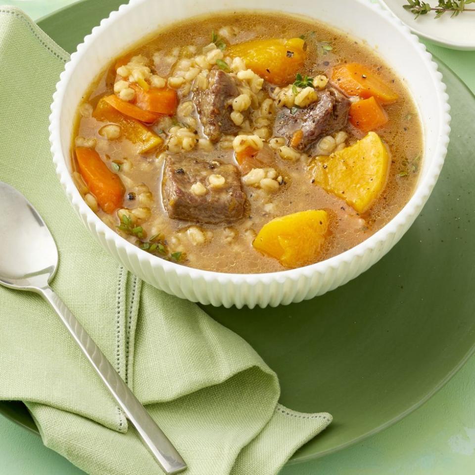 Instant Pot Beef and Squash Stew