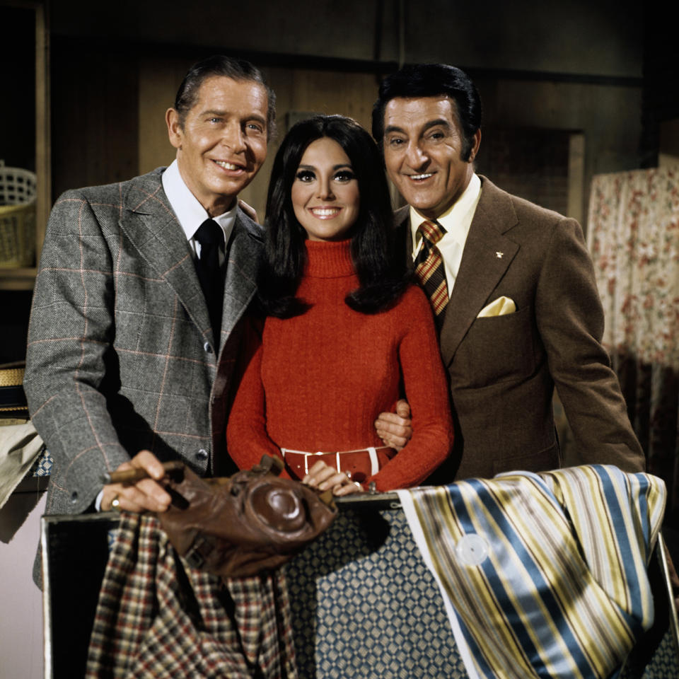 Milton Berle, Marlo Thomas and Danny Thomas, That Girl cast