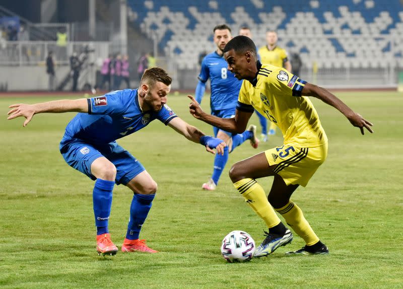 FILE PHOTO: World Cup Qualifiers Europe - Group B - Kosovo v Sweden