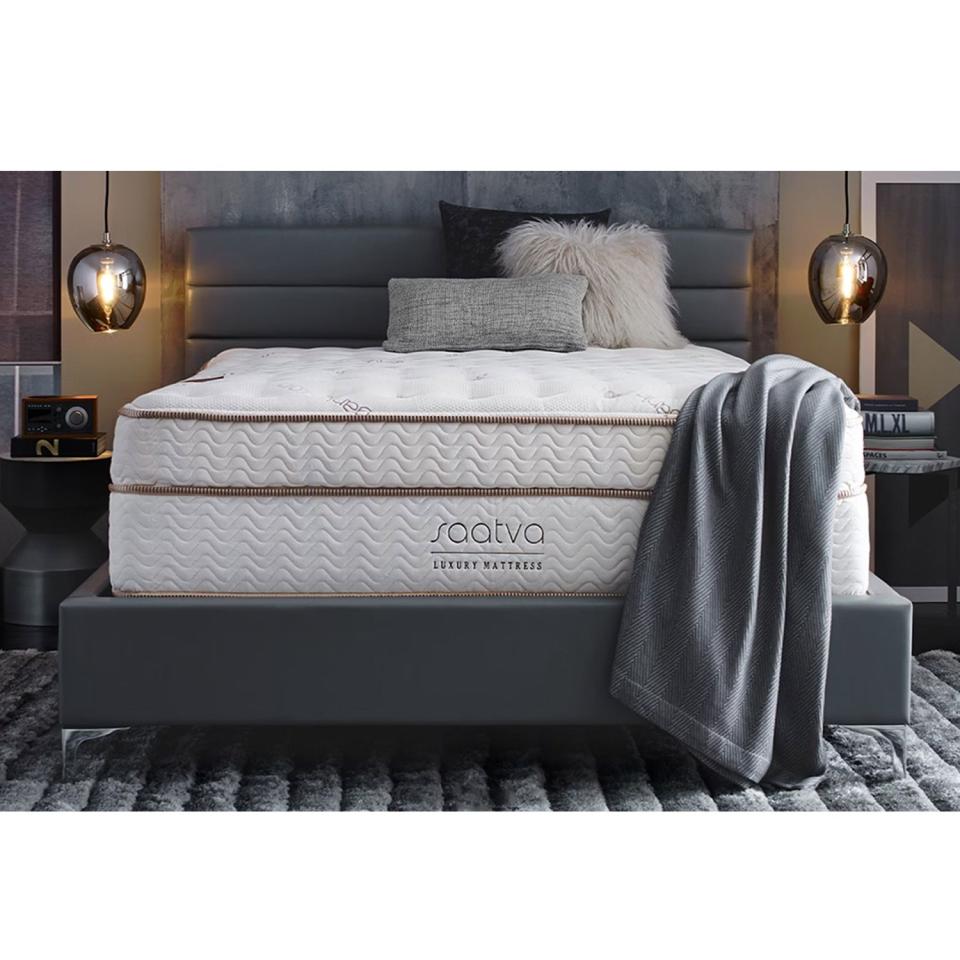 <p><a href="https://go.redirectingat.com?id=74968X1596630&url=https%3A%2F%2Fwww.saatva.com%2Fmattresses%2Fsaatva-classic%3Fcoupon%3Dfrifvwdywrnmluog&sref=https%3A%2F%2Fwww.bestproducts.com%2Fhome%2Fg43906246%2Fsaatva-memorial-day-sale-may-2023%2F" rel="nofollow noopener" target="_blank" data-ylk="slk:Shop Now;elm:context_link;itc:0;sec:content-canvas" class="link ">Shop Now</a></p><p>Classic Queen Mattress</p><p>$1596.00</p><p>saatva.com</p>