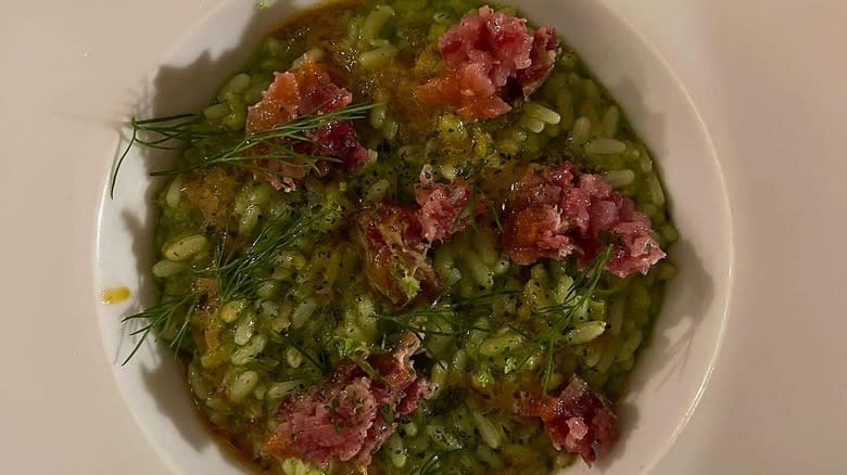 Risotto with cotechino