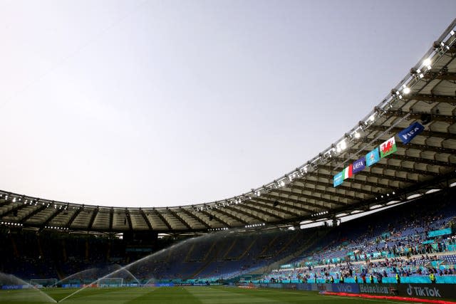 The Stadio Olimpico in Rome will host England's Euro 2020 quarter-final against Ukraine on Saturday 