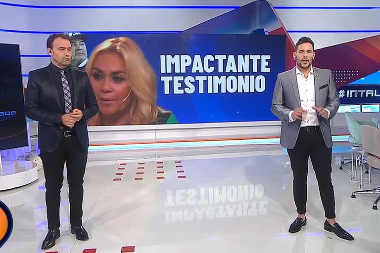 Juntos. Adrián Pallares y Rodrigo Lussich arrancaron la nueva etapa de Intrusos