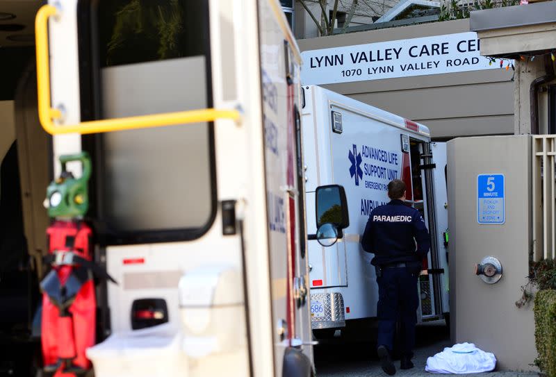 The Lynn Valley Care Centre, a seniors care home named as the site of a coronavirus outbreak in North Vancouver