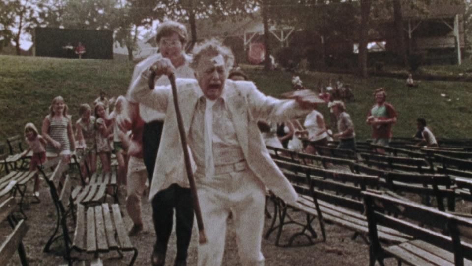 Lincoln Maazel runs for his life in George A. Romero's The Amusement Park.