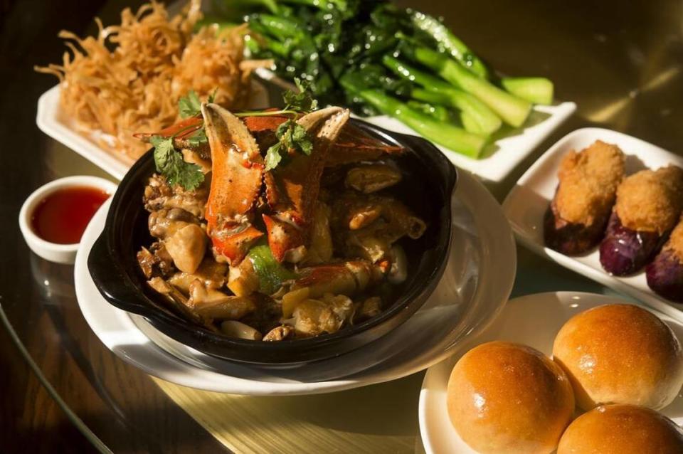 The chicken and crab clay pot at Yue Huang in 2017. The restaurant was announced as a 2021 Sacramento-area Bib Gourmand winner on Wednesday.