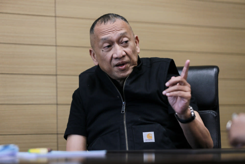Padang Rengas MP Datuk Seri Nazri Aziz speaks during an interview at his office in Kuala Lumpur September 15, 2020. — Picture by Ahmad Zamzahuri