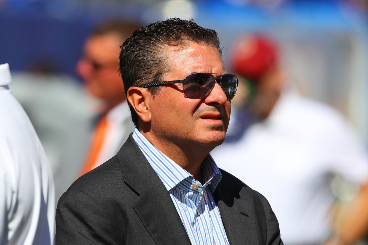 Washington Commanders owner Daniel Snyder might be forced to testify in front of Congress. (Photo by Rich Graessle/Icon Sportswire via Getty Images)
