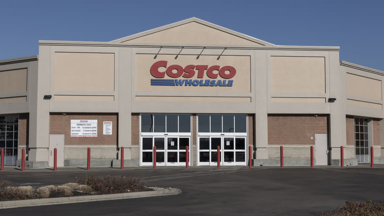 Front of a Costco store