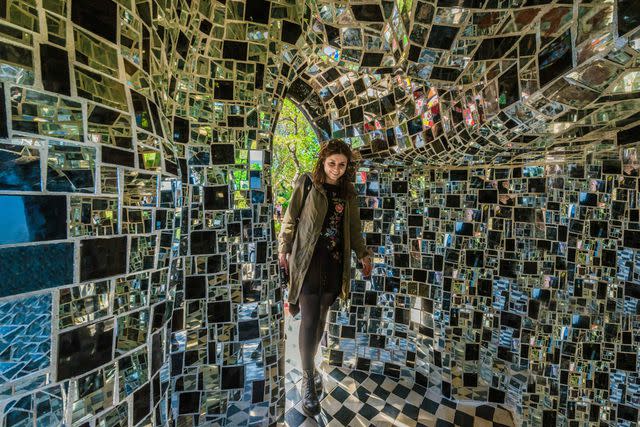 <p>Valerio Mei/Shutterstock</p> Inside The Emperor, which is lined in mirrored tiles.