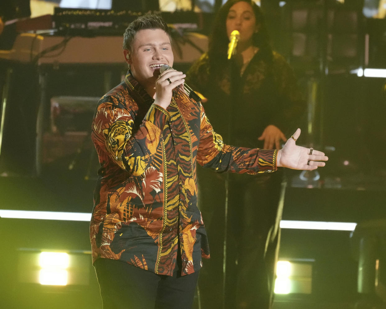 Zachariah Smith performs one last time on 'American Idol.' (Photo: ABC/Eric McCandless)
