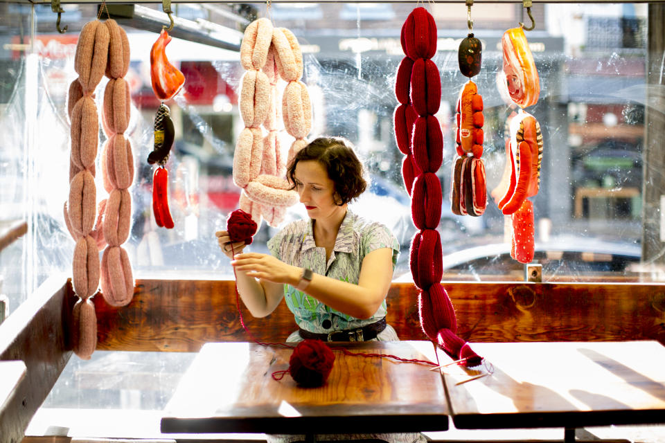 Chrissy Flanagan, of Dulwich Hill's Sausage Factory says it's rare for customers to not show up, but it speaks to a bigger problem. Source: Supplied/Chrissy Flanagan