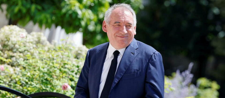 Le parquet de Paris a requis un procès contre François Bayrou dans le cadre de l'affaire des assistants d'eurodéputés du MoDem.  - Credit:LUDOVIC MARIN / AFP