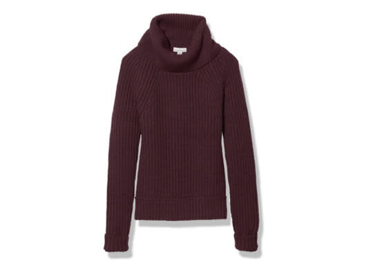 <p>LL Bean Signature Alpaca Blend Cowlneck sweater, $79.99, <a href="http://www.llbean.com/llb/shop/113267?productId=1494086&attrValue_0=Ivory&pla1=0&mr:trackingCode=E86DD2E0-245D-E511-80FA-005056942F93&mr:referralID=NA&mr:device=c&mr:adType=pla_multichannelonline&mr:ad=57704159120&mr:keyword=&mr:match=&mr:tid=pla-86947199960&mr:ploc=9004089&mr:iloc=&mr:store=&mr:filter=86947199960&mkwid=asZYG8Y2_dc&pcrid=57704159120&qs=3091363_google&product=0QRB380006&cvosrc=cse.google.0QRB380006&cvo_crid=57704159120&lsft=mkwid:asZYG8Y2_dc,pcrid:57704159120,qs:3091363_google,product:0QRB380006,cvosrc:cse.google.0QRB380006,cvo_crid:57704159120" rel="nofollow noopener" target="_blank" data-ylk="slk:llbean;elm:context_link;itc:0;sec:content-canvas" class="link ">llbean</a></p>