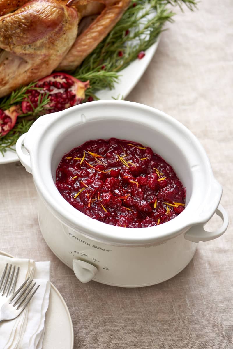 Slow Cooker Cranberry Sauce 