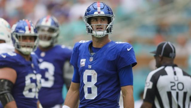 Giants' Brian Daboll explains why Daniel Jones played WR in