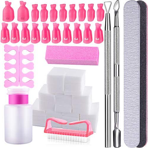 6) SIQUK Gel Nail Polish Remover Tools