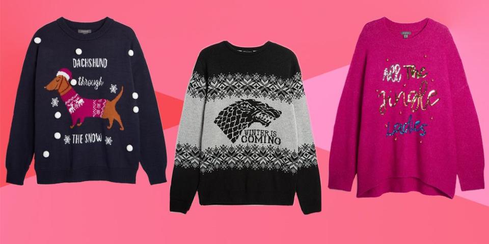 <p>When it comes to Primark <a href="http://www.cosmopolitan.com/uk/fashion/style/g4186/christmas-jumpers-2015-the-best/" rel="nofollow noopener" target="_blank" data-ylk="slk:Christmas jumpers;elm:context_link;itc:0;sec:content-canvas" class="link ">Christmas jumpers</a>, they hit the nail on the head every year. From funny, novelty sweaters to wintery knits you can wear all-season-long, these are the best Xmas jumpers you can buy this year.</p><p>But you've got to be quick! These snazzy jumper styles are already in stores, and if history is anything to go off, these babies sell out fast, so keep your eyes peeled.</p>