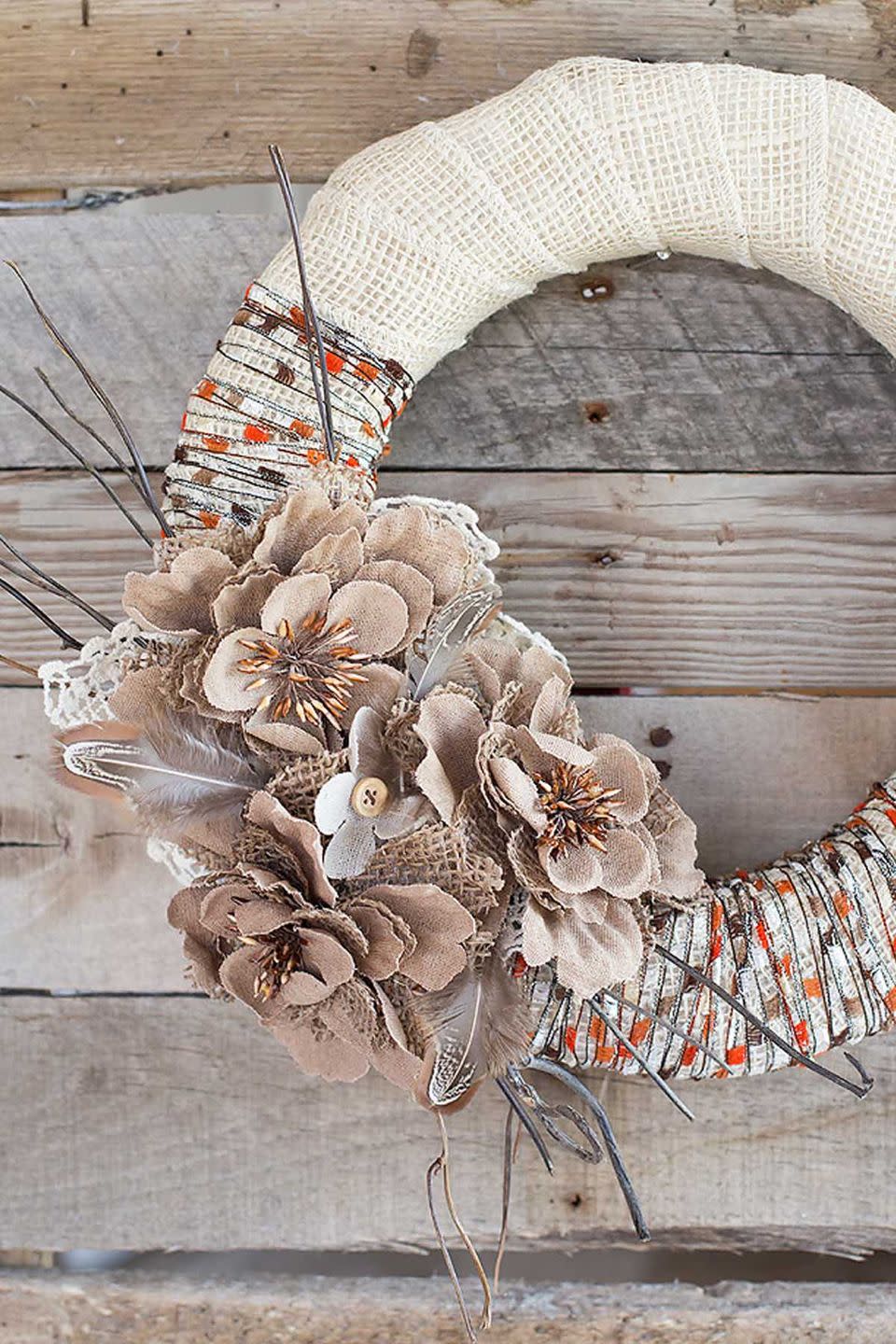 Rustic Fall Wreath