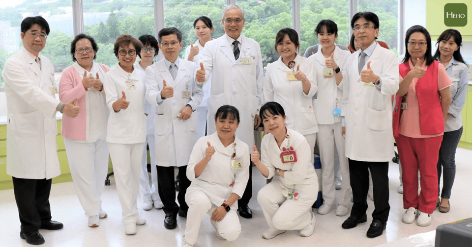 台北榮總骨髓移植病房團隊今年完勝132例幹細胞移植。