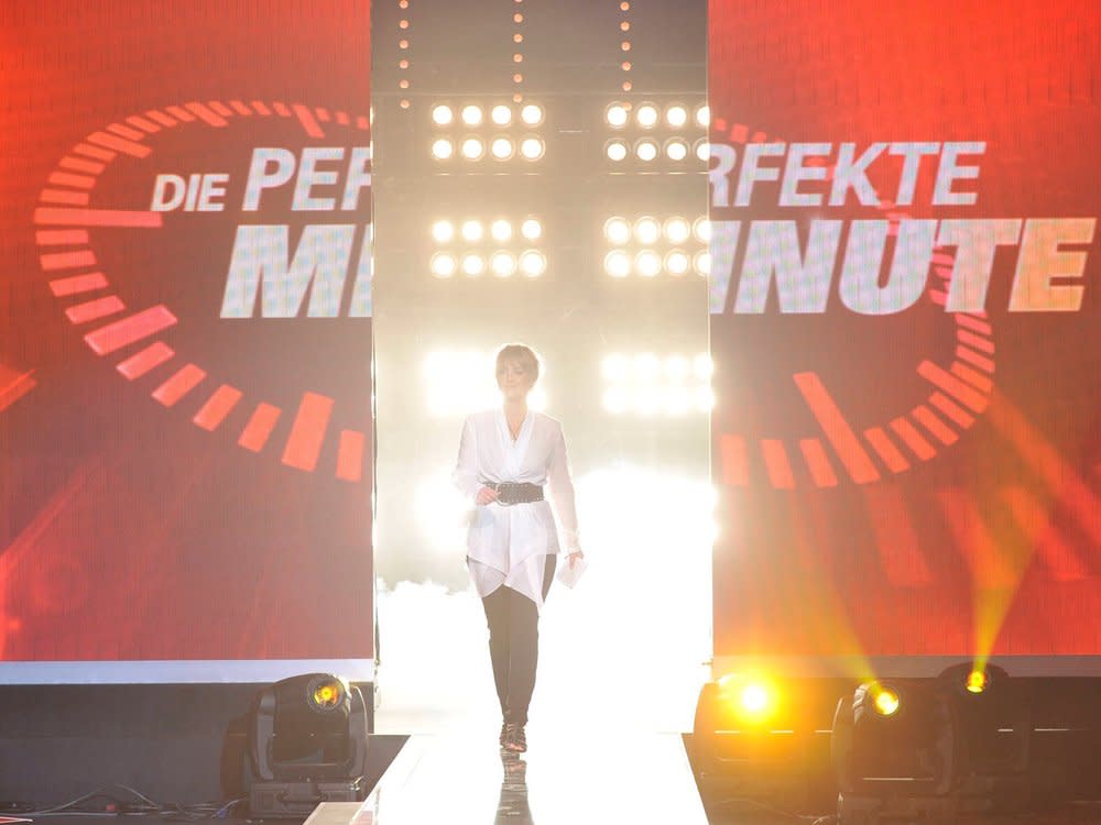 "Die perfekte Minute" kehrt 2023 mit Ulla Kock am Brink auf die Bildschirme von Sat.1 zurück. (Bild: Sat.1/Willi Weber)