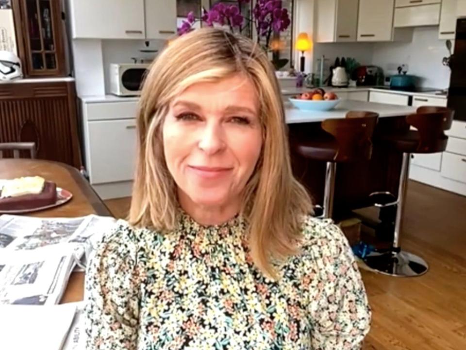 Kate Garraway gave an update on her husband, Derek Draper’s condition following a long battle with Covid-19 (BBC/Andrew Marr)