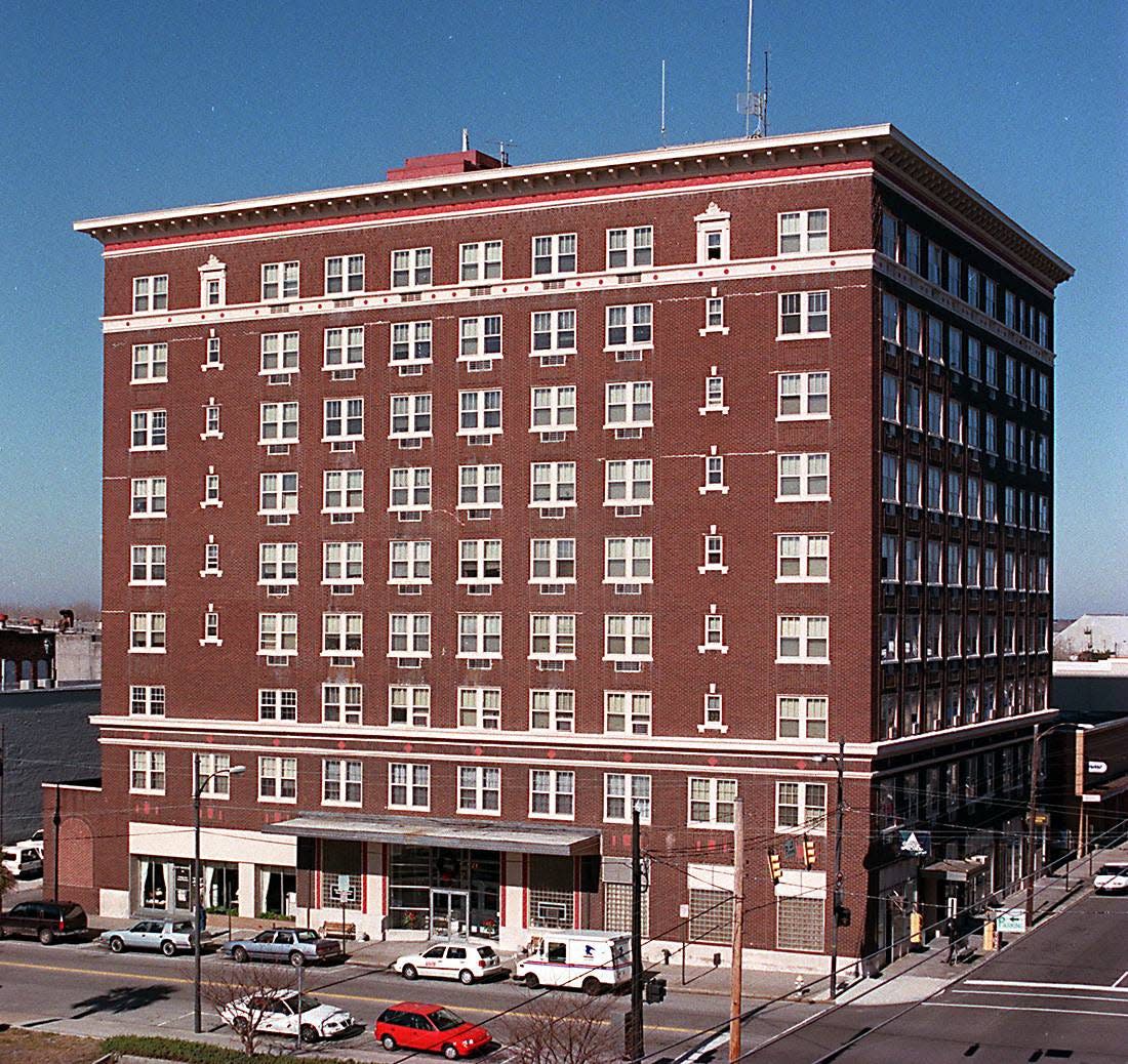 The Cape Fear Hotel Apartments is located at the corner of Chestnut and Second streets in downtown Wilmington.