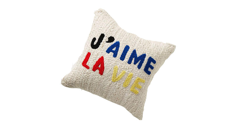 Clare V. for Anthropologie Maisonette Jute Cushion 