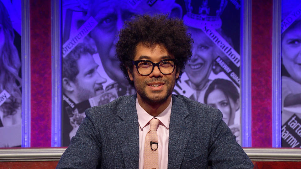 Richard Ayoade hosts episode six.