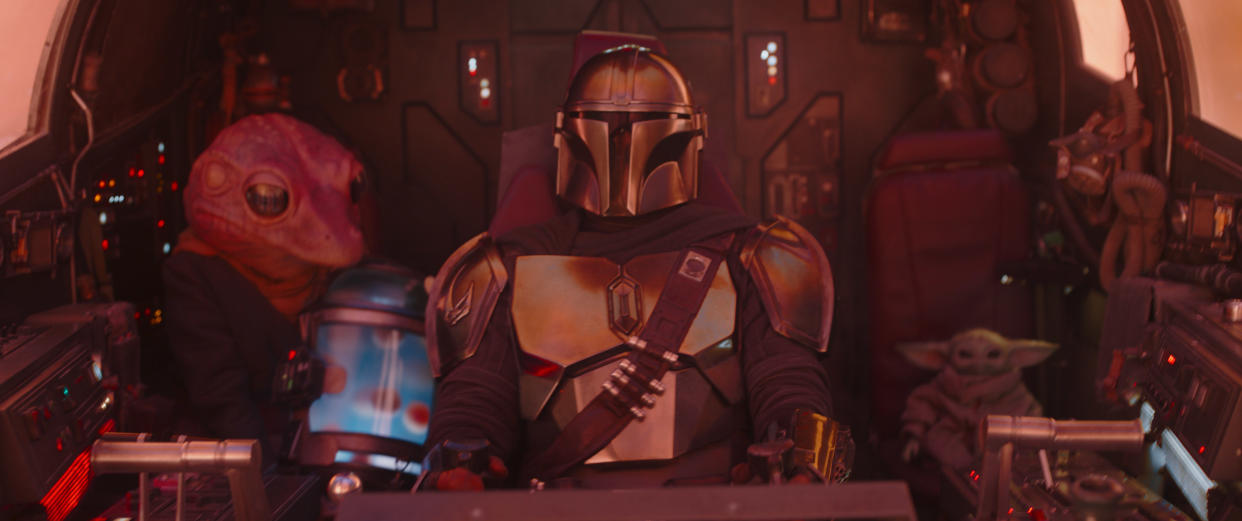 A still from Chapter 11 of The Mandalorian (Lucasfilm/Disney+)