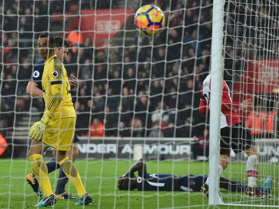 Southampton took a shock lead against Spurs and fully deserved their point: AFP/Getty Images