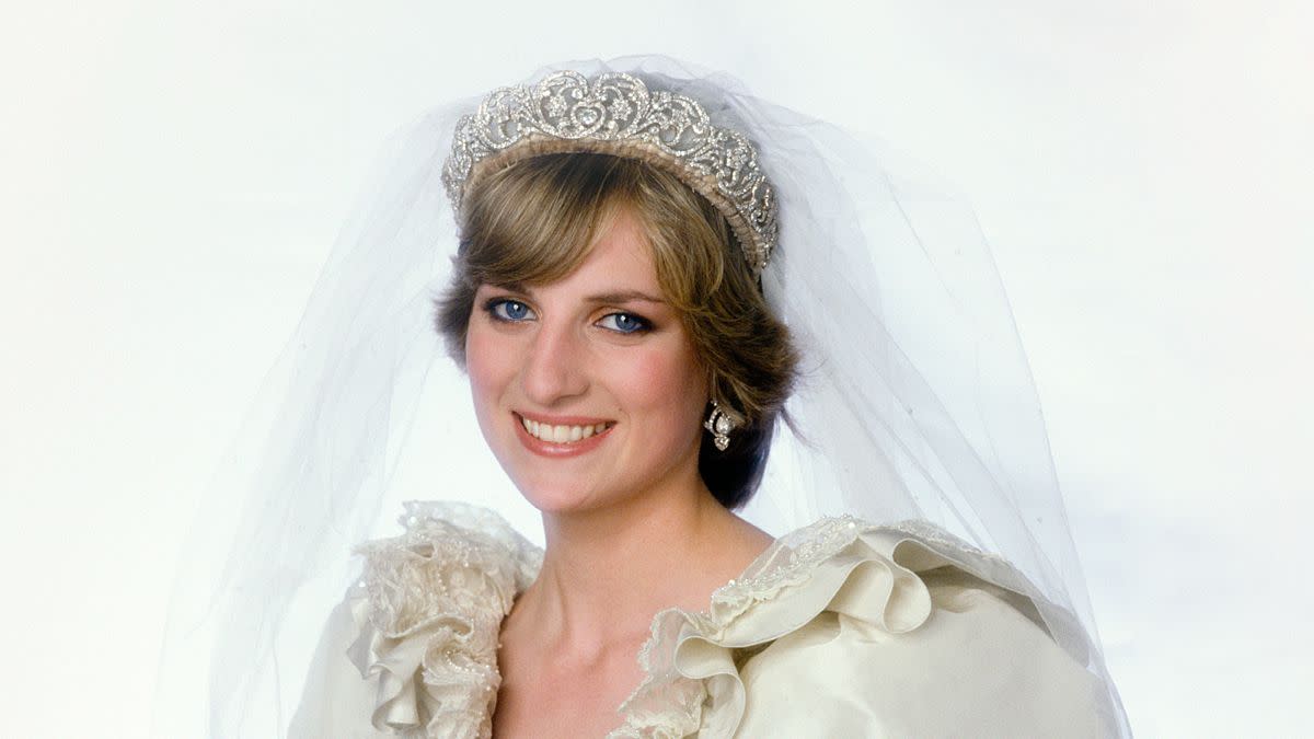 Diana On Wedding Day