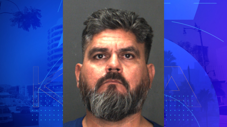 Joel Sanchez Madrigal, 47, of Fontana is accused of molesting a 12-year-old girl and investigators are seeking additional victims or witnesses to come forward. (San Bernardino County Sheriff's Department)