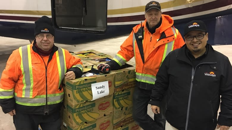 Flying food heads to the remote north, after donations pour in for Sounds of the Season