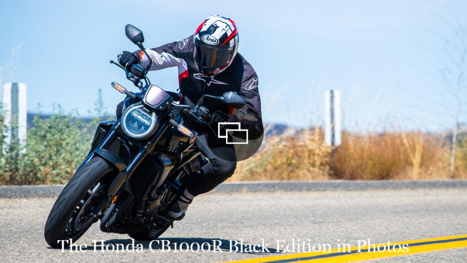 Riding the 2022 Honda CB1000R Black Edition.