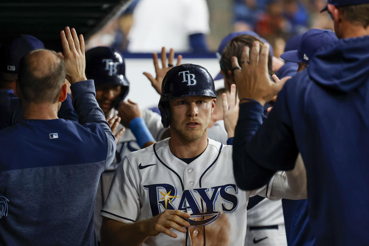 Team Players of the Tampa Bay Rays at Spring Training in Florida