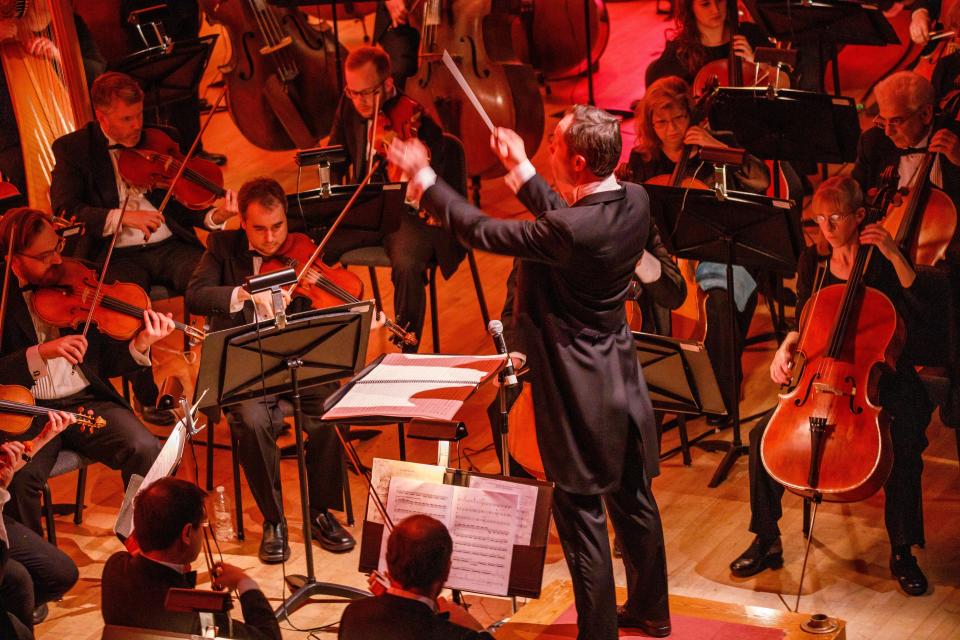 The South Bend Symphony Orchestra concludes its 90th anniversary season May 13, 2023, at the Morris Performing Arts Center.