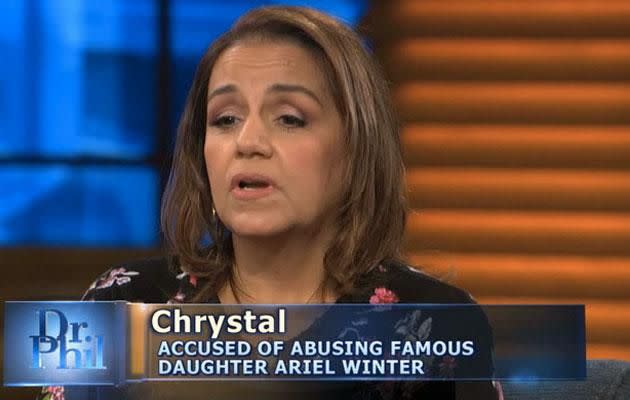 Her mum has given several high-profile interviews, denying any wrong doing. Source: Dr Phil