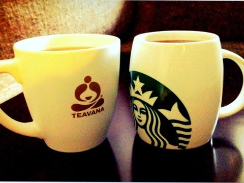 teavana starbucks