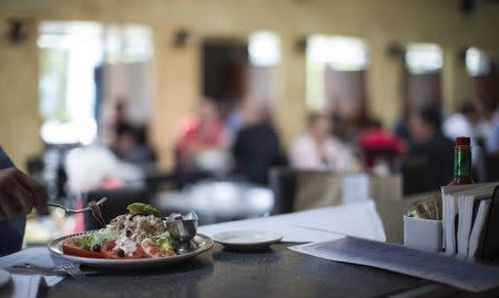 A Crab Louis salad is pictured at Kate Mantilini restaurant in Beverly Hills, California June 4, 2014.REUTERS/Mario Anzuoni