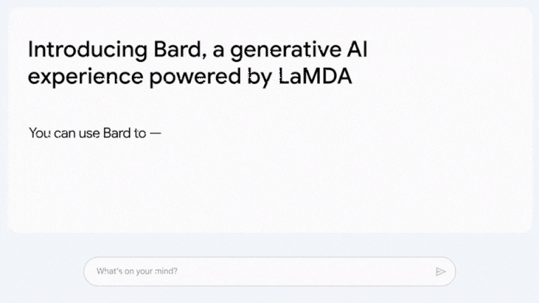 Así funciona Bard, la función de inteligencia artificial de Google que permite realizar consultas en lenguaje natural