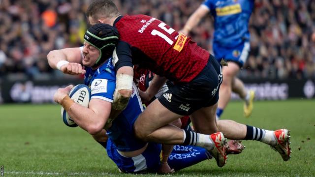 Munster 17-17 Bayonne: Visitors score late try to earn draw